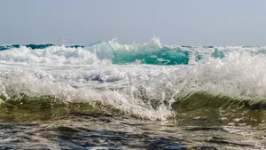 高清大海海浪图片壁纸_12