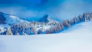 千形万态的雪山图片_4