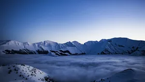 千形万态的雪山图片_6