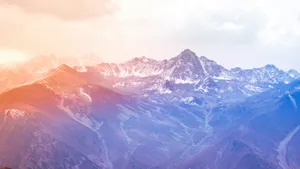 千形万态的雪山图片_8