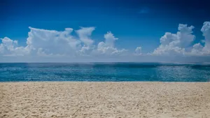 唯美大海海滩图片_3