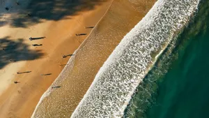 唯美大海海滩图片_8