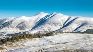 冬季高山雪景图片壁纸_7