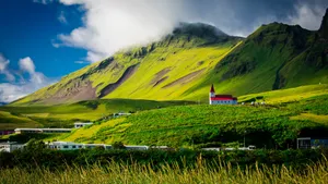 优美怡人的山川景色图片_4