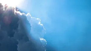 高清蓝天白云图片_2