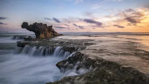 墨尔本海滩优美风景图片_2