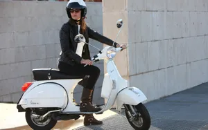 Vespa PX 125摩托车壁纸_2