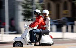 Vespa PX 125摩托车壁纸_5