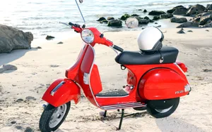 Vespa PX 125摩托车壁纸_9