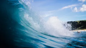 精美的海浪图片壁纸_3