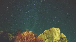 夜空星空图片_3
