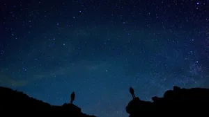 夜空星空图片_6