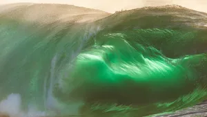 翻滚的巨浪海浪图片_9