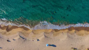 唯美海浪海滩图片_3
