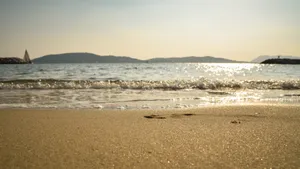 唯美海浪海滩图片_4