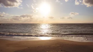 唯美海浪海滩图片_6