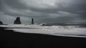 唯美海浪海滩图片_8