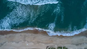 唯美海浪海滩图片_10