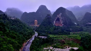 贵州万峰林风景图片_9