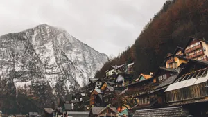 乡村木屋风景图片_6