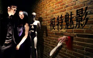 模特魅影壁桌面壁纸_4