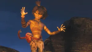 《疯狂原始人》3D动画片壁纸_18
