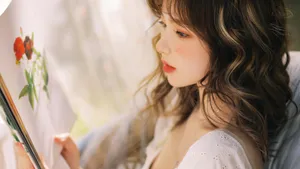 优雅魅力的美女小姐姐图片_4