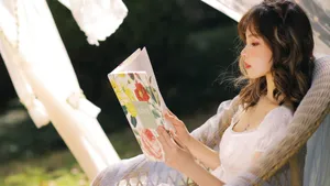 优雅魅力的美女小姐姐图片_5