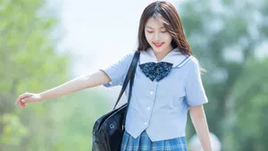 清纯灵动少女图片壁纸,_5