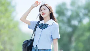 清纯灵动少女图片壁纸,_6