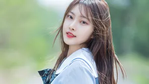 清纯灵动少女图片壁纸,_8