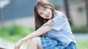 清纯灵动少女图片壁纸,_9