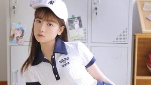 青春运动女孩写真图片_2