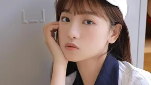 青春运动女孩写真图片_4
