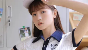 青春运动女孩写真图片_6