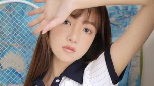 青春运动女孩写真图片_10
