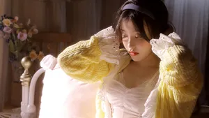 迷人美女写真壁纸_11