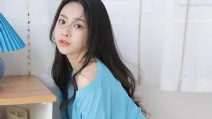 韩系清新性感甜美美女壁纸_3