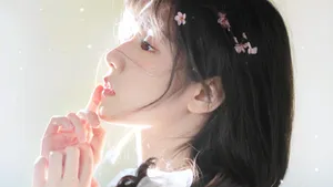 萌哒哒的仙气少女图片_2