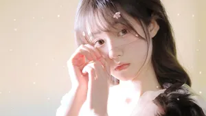 萌哒哒的仙气少女图片_3