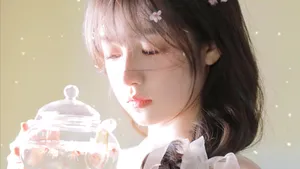 萌哒哒的仙气少女图片_8