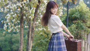 5k高清jk少女唯美写真图片_8
