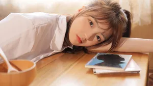 养眼学生美女图片_3