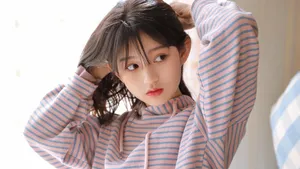 迷人的少女写真图片_6