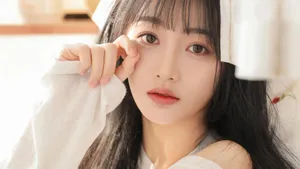 清新迷人少女白皙写真图片_8