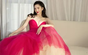 江疏影性感电脑壁纸_3