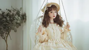 洛丽塔少女甜美写真图片_3