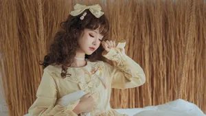 洛丽塔少女甜美写真图片_4