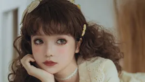 洛丽塔少女甜美写真图片_7