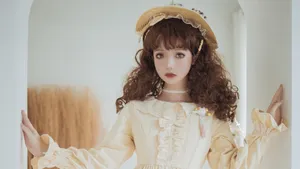 洛丽塔少女甜美写真图片_8